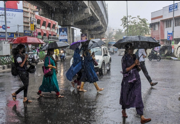 കേരളത്തിൽ തെക്കുപടിഞ്ഞാറൻ മൺസൂൺ ആരംഭിച്ചതായി IMD; മഴക്കാലത്തിന് ഔദ്യോഗിക തുടക്കം കേരളത്തിൽ തെക്കുപടിഞ്ഞാറൻ മൺസൂൺ ആരംഭിച്ചതായി IMD; മഴക്കാലത്തിന് ഔദ്യോഗിക തുടക്കം